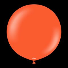 18'' Standart Balon Flame Orange 5'li