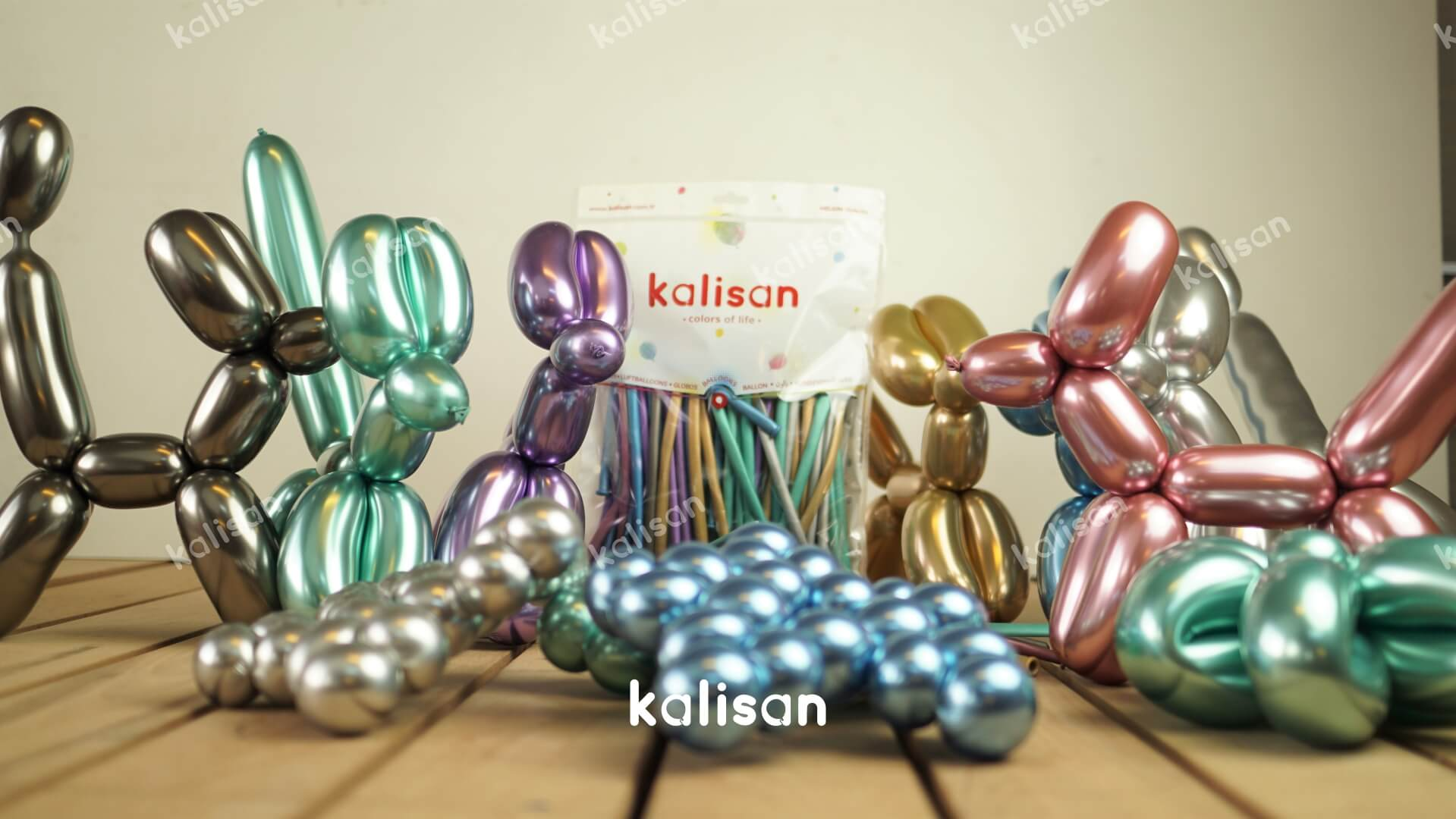 SOSİS BALON KROM (MİRROR) KARIŞIK