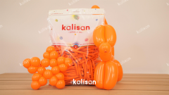 PASTEL TURUNCU SOSİS BALON 100'LÜ
