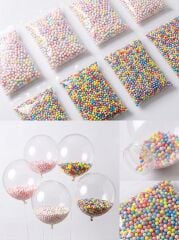 BALON İÇİ STRAFOR TOP PASTEL RENKLER