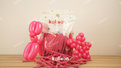 PASTEL FUŞYA SOSİS BALON 100'LÜ