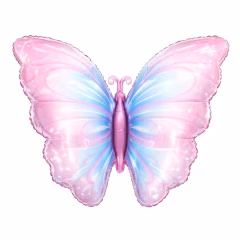 PEMBE MAVİ KELEBEK GOLYO BALON 1125